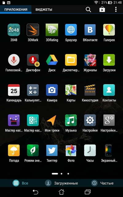 Обзор Android-планшета ASUS MeMO Pad 8 (ME181C)