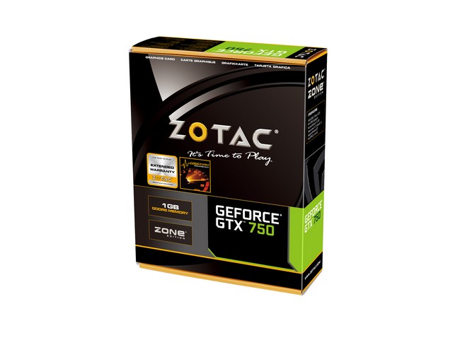 ZOTAC представила видеокарту GeForce GTX 750 ZONE Edition с разогнанным GPU и пассивной СО