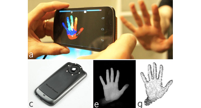 Новая разработка Microsoft позволяет трансформировать камеру смартфона в Kinect