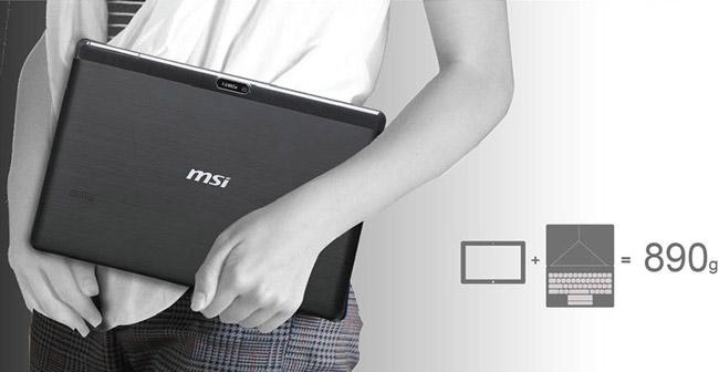 MSI подготовила планшет S100 с чипом Intel Bay Trail-T и ОС Windows 8.1