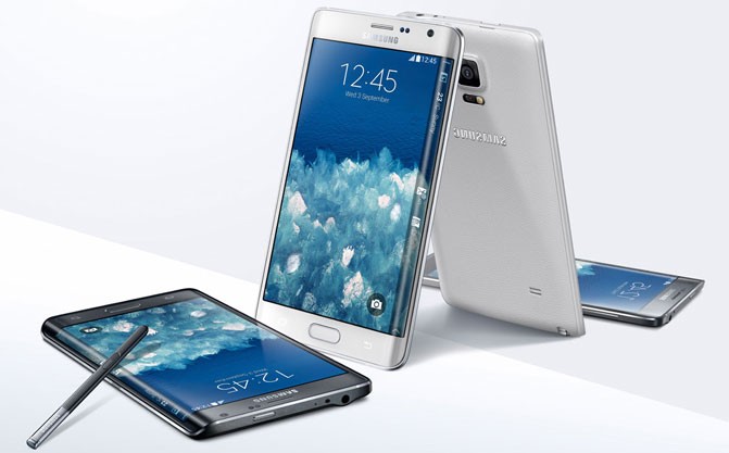 Samsung представила смартфон Galaxy Note Edge