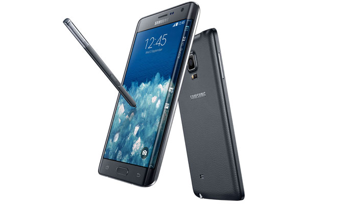 Samsung представила смартфон Galaxy Note Edge