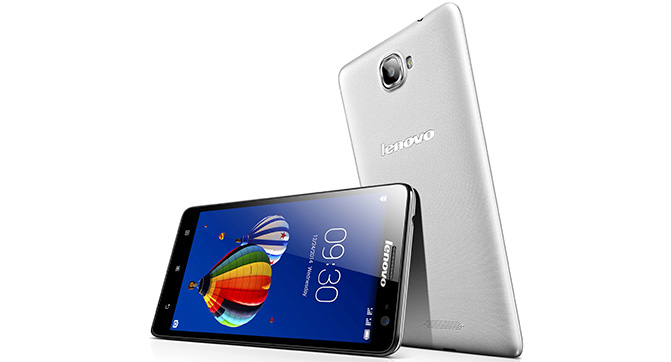 Lenovo представила в Украине смартфон S856 с поддержкой двух SIM-карт