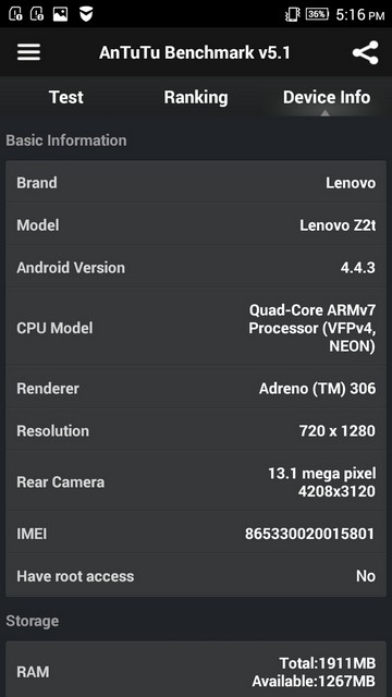 Первый взгляд на Android-смартфон Lenovo Vibe Z2