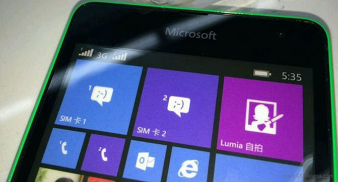 Microsoft скоро представит смартфоны Lumia 535 и Lumia 1330