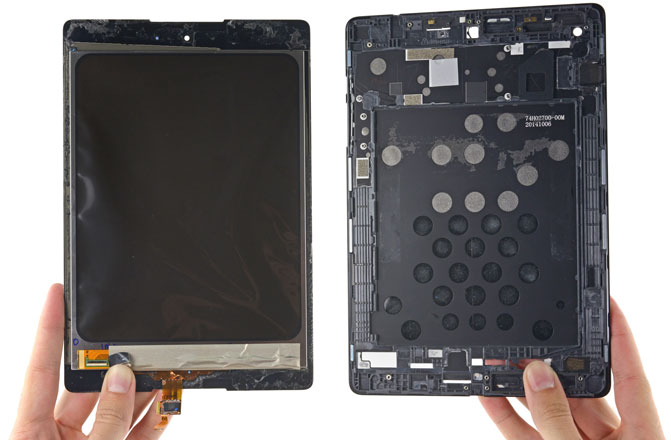 Специалисты iFixit разобрали планшет Nexus 9 и оценили его ремонтопригодность