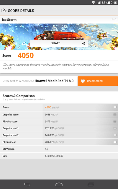 Обзор 8-дюймового планшета с 3G-модулем Huawei MediaPad T1 8.0