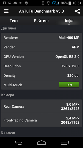 Обзор смартфона Acer Liquid Z500