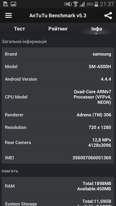 Обзор смартфона Samsung Galaxy A5 в металлическом корпусе