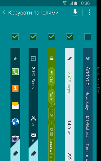 Обзор смартфона Samsung Galaxy Note Edge с изогнутым дисплеем