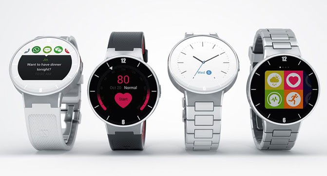 Alcatel покажет на CES 2015 собственные умные часы Watch