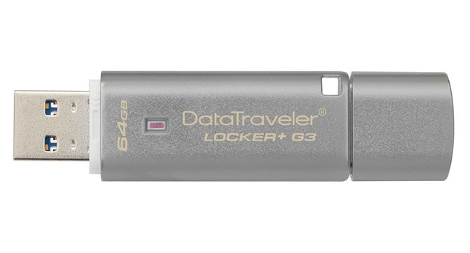 Флэш-накопитель Kingston DataTraveler Locker+ G3 получил поддержку функции облачного архивирования данных