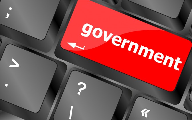 government word on keyboard key, notebook computer button