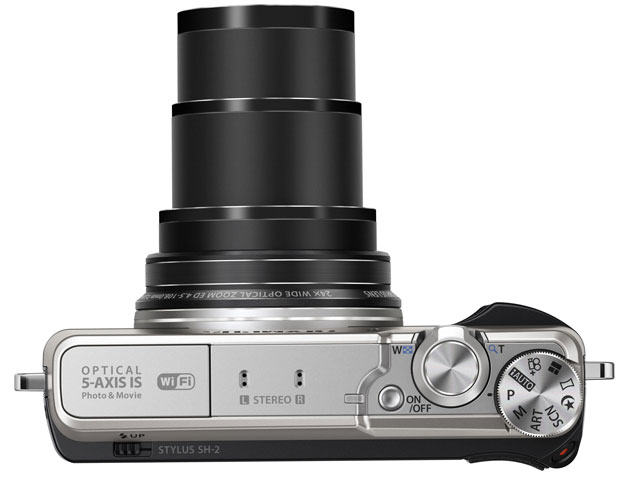 Olympus анонсировала камеру Stylus SH-2 с 24-кратным зумом и 5-осевой системой стабилизации изображения