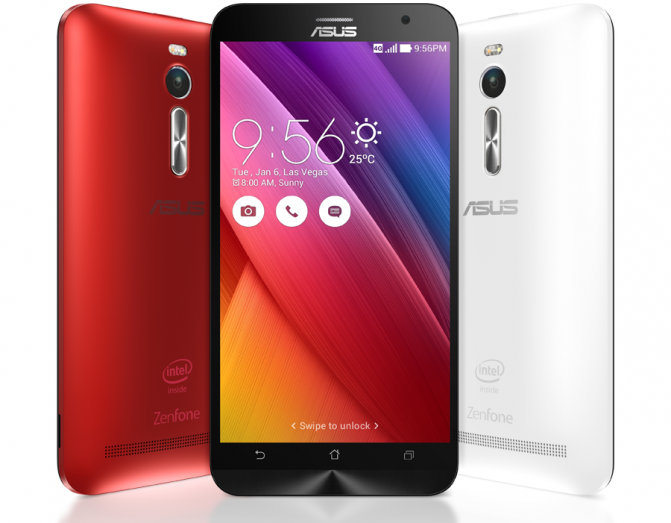 ASUS представила в Европе смартфон ZenFone 2 в трех модификациях
