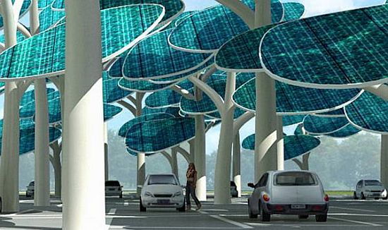 solar-forest-electric-cars