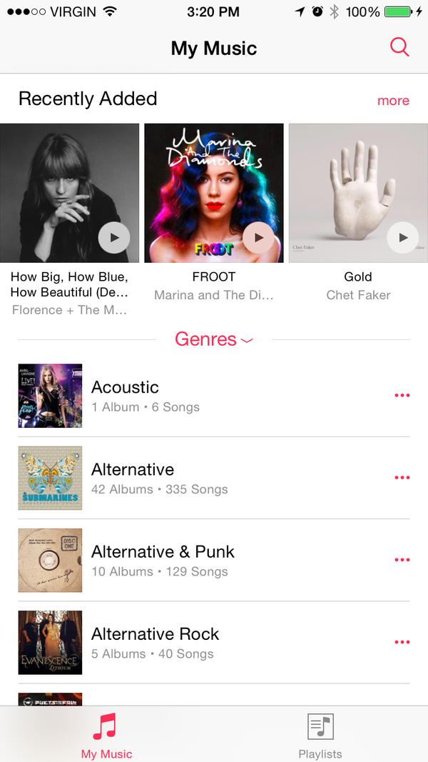 Приложение Apple Music получит существенно переработанный дизайн в iOS 8.4
