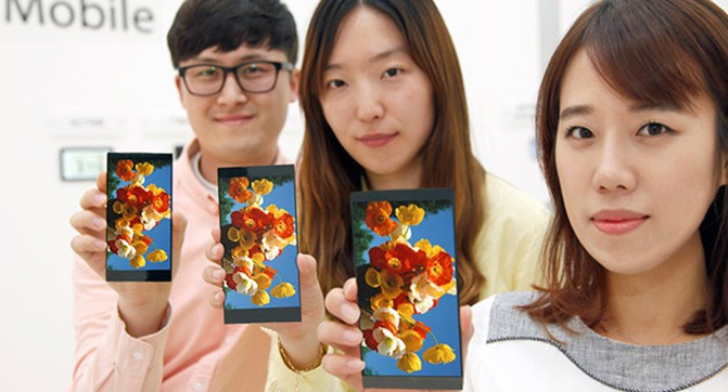 LG анонсировала высококачественный дисплей для флагманского смартфона