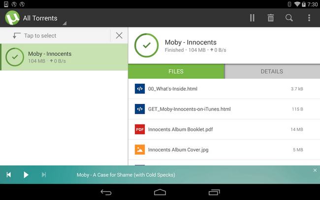Обзор торрент-клиентов для Android