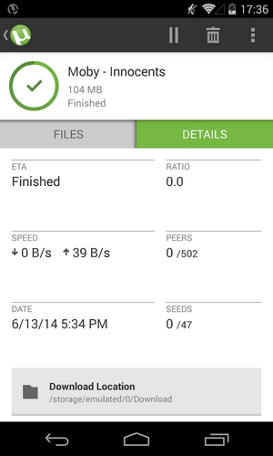 Обзор торрент-клиентов для Android