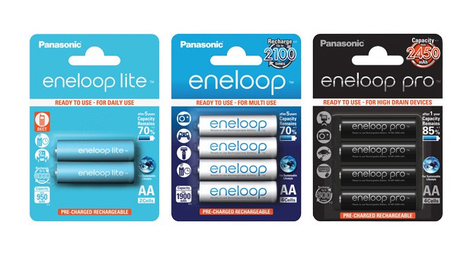 Panasonic представила в Украине высокоэффективные аккумуляторы Eneloop