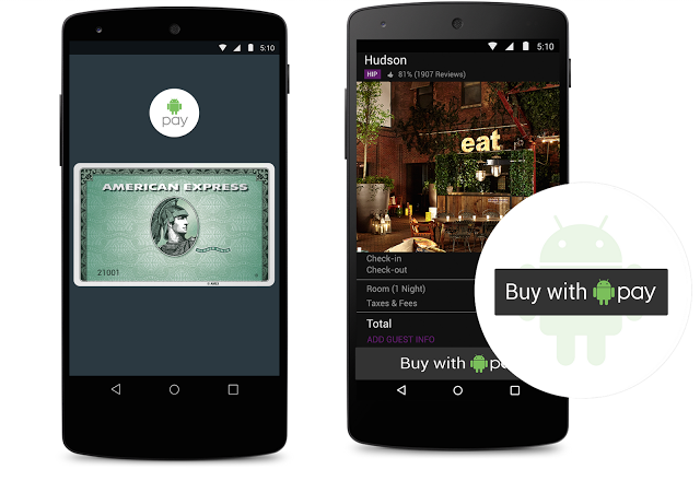 Android Pay AMEX