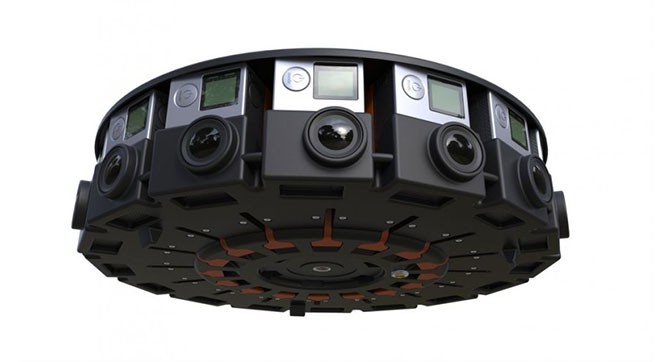 GoPro создала модуль из 16 камер для съёмки контента для платформы Google Jump