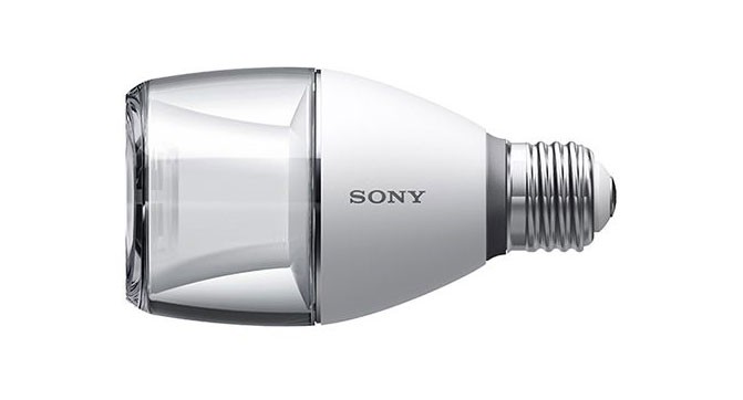 Sony интегрировала Bluetooth динамик в LED лампу