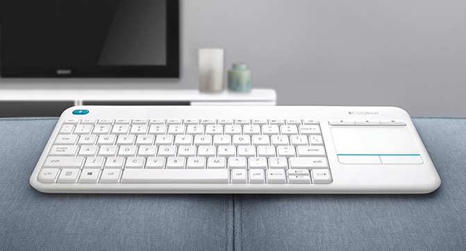 Logitech выпустила беспроводную клавиатуру Wireless Touch Keyboard K400 Plus