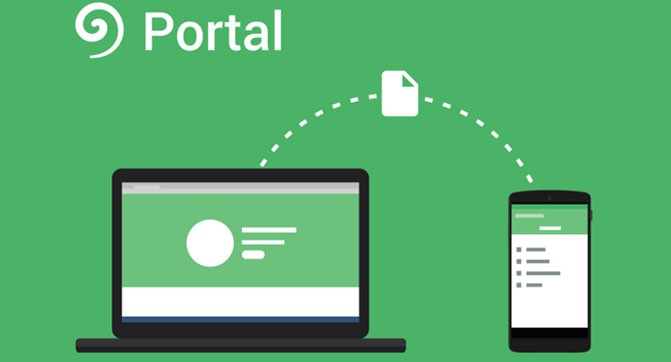 Приложение Portal позволяет обмениваться файлами между компьютером и Android-смартфоном через Wi-Fi