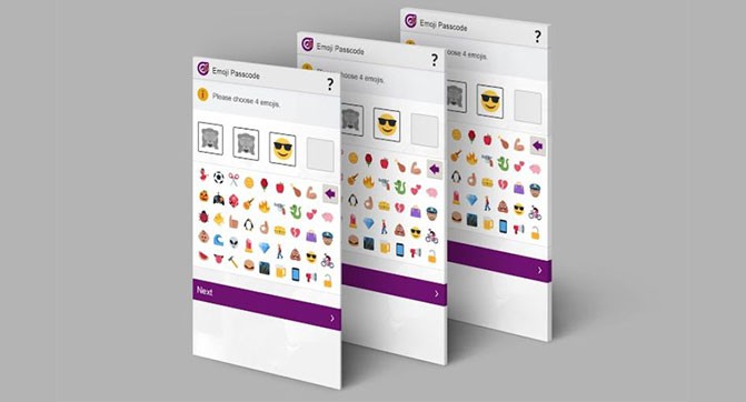 Иконки emoji предлагается использовать для создания PIN-кодов