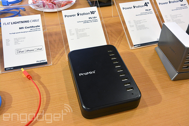 Magic-Pro показала USB-хабы для зарядки мобильных устройств