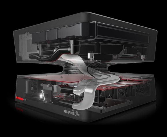 AMD представила игровой мини-ПК Project Quantum, обеспечивающий 60 к/с в играх 4K