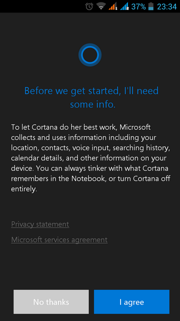 Cortana просочилась в интернет: бета-версия Android-приложения голосового помощника от Microsoft попала в сеть