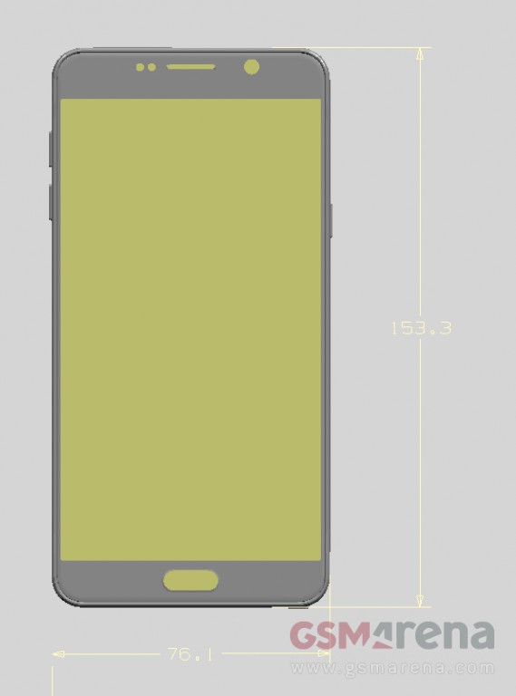 Появились первые изображения корпусов Samsung Galaxy Note 5 и S6 Edge Plus