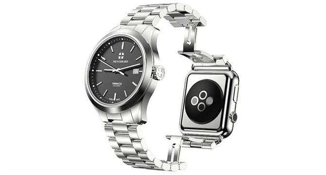 В Nico Gerard объединили механические часы и Apple Watch в одном браслете