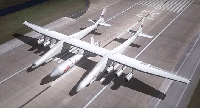 Самый крупный самолёт Stratolaunch отправится в тестовый полёт в 2016 году