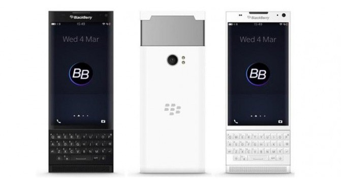 Android-смартфона BlackBerry Venice засветился на фотографиях