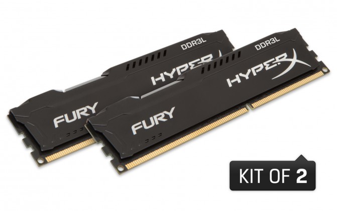 HyperX FURY DDR3 Memory - Low Voltage2