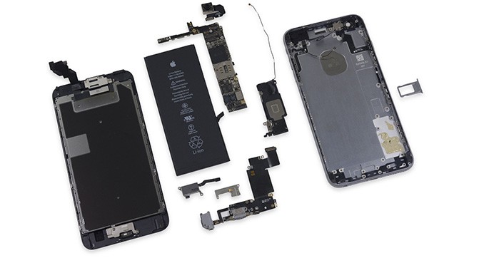 Эксперты Fixit также вскрыли смартфон Apple iPhone 6s Plus