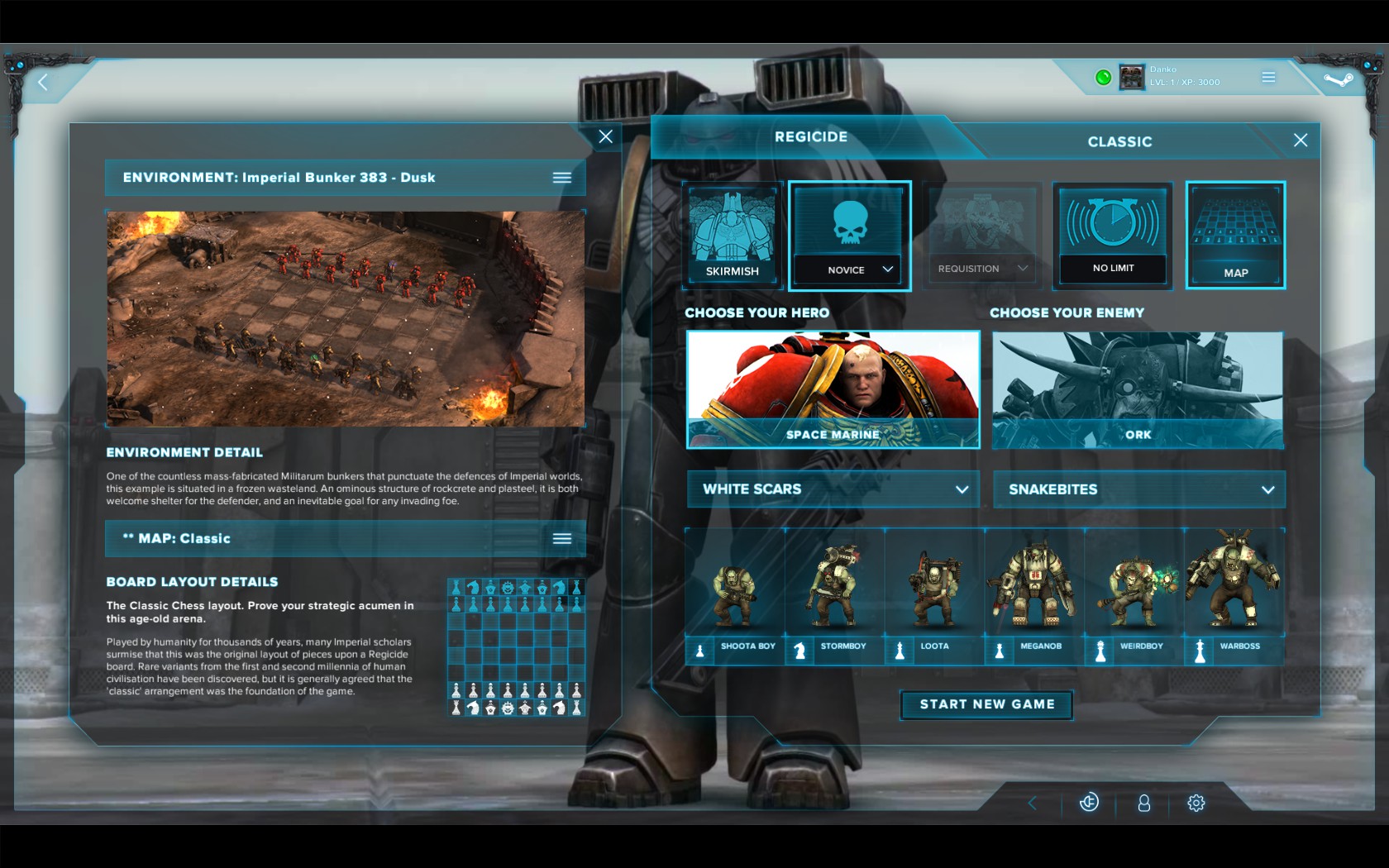 Warhammer 40,000: Regicide – шахматы для космодесанта