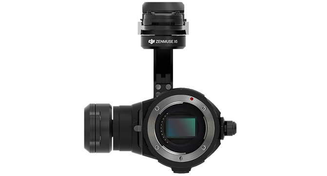 DJI представила две новых камеры Zenmuse X5 и X5R для съемки с помощью квадрокоптеров Inspire 1