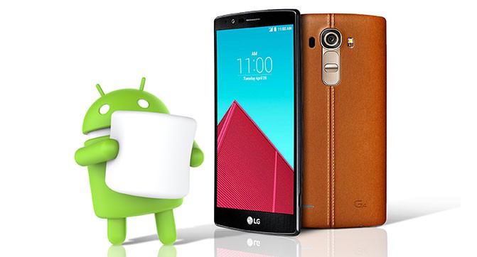 Смартфон LG G4 первым получит обновление до Android 6.0 Marshmallow