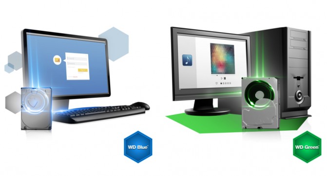 WD Green + WD Blue