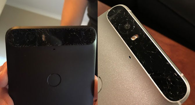 В некоторых смартфонах Nexus 6P начало трескаться стекло, прикрывающее основную камеру