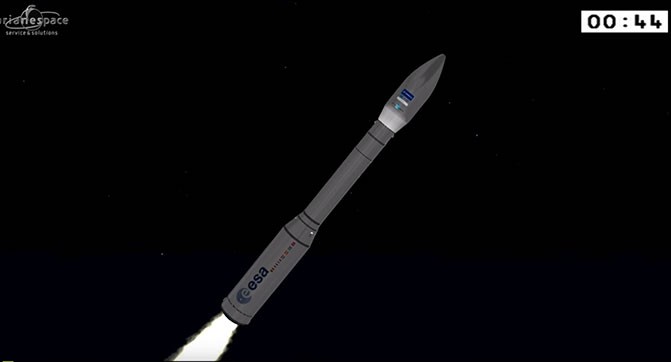 Франция запустила ракету-носитель Vega с украинским двигателем