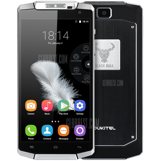 Oukitel K10000 - смартфон с батареей ёмкостью 10000 мАч