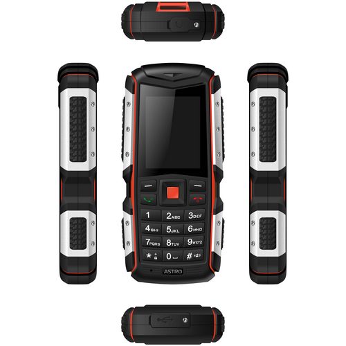 Обзор защищенного мобильного телефона Astro A200RX