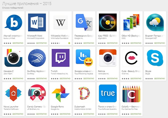Best Android App 2015 (2)