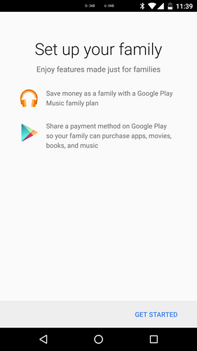 В Google Play Music теперь доступна подписка на семейный план